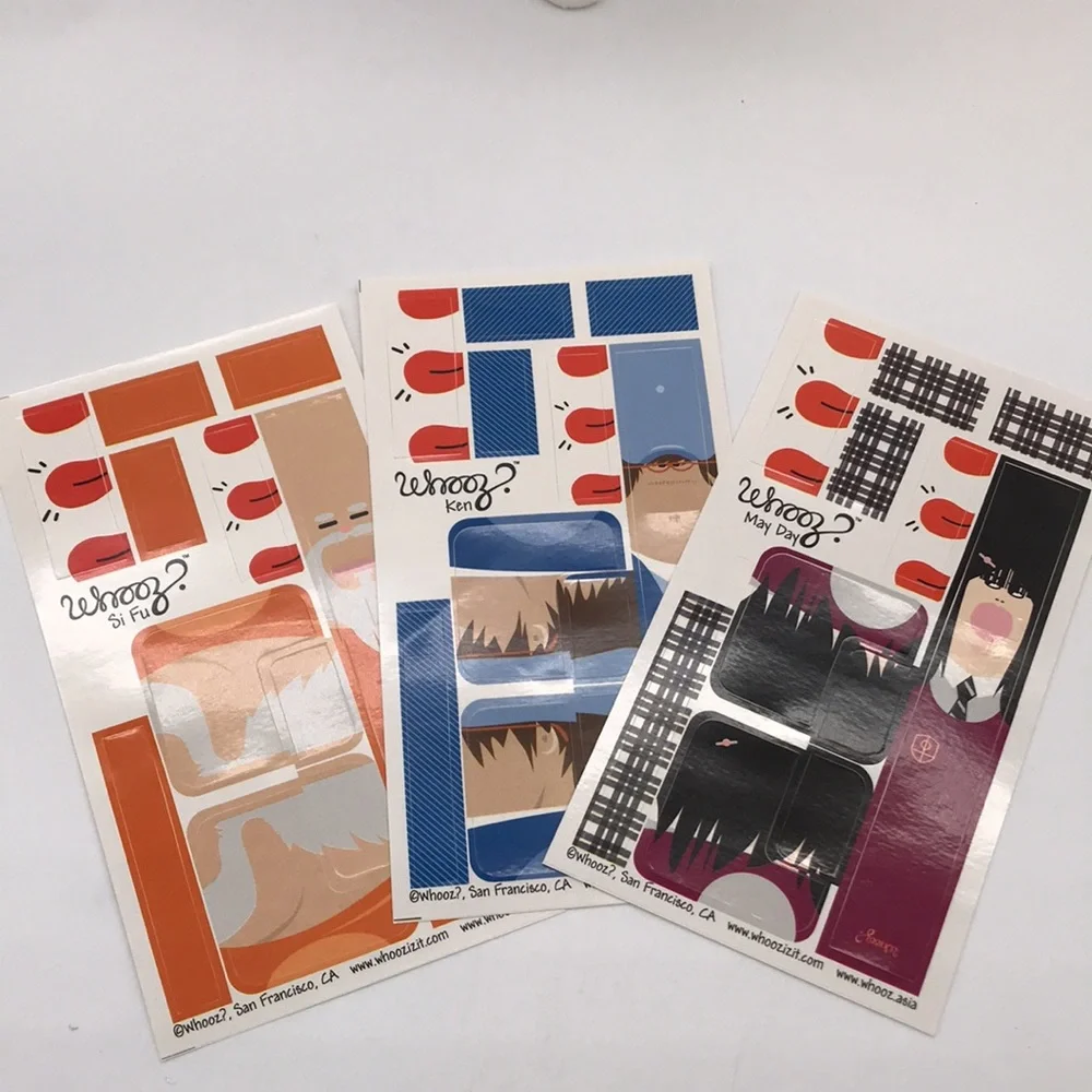 New Whooz Originals I-Pad Character Set